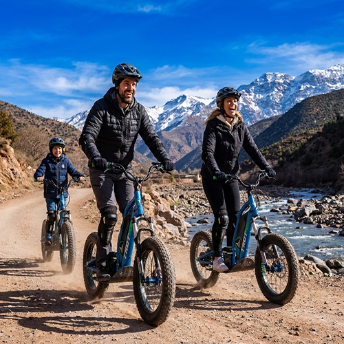 Ourika Excursion & E-Scooter Ride